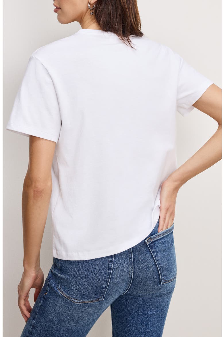 Classic Cotton T-Shirt, Alternate, color, WHITE001