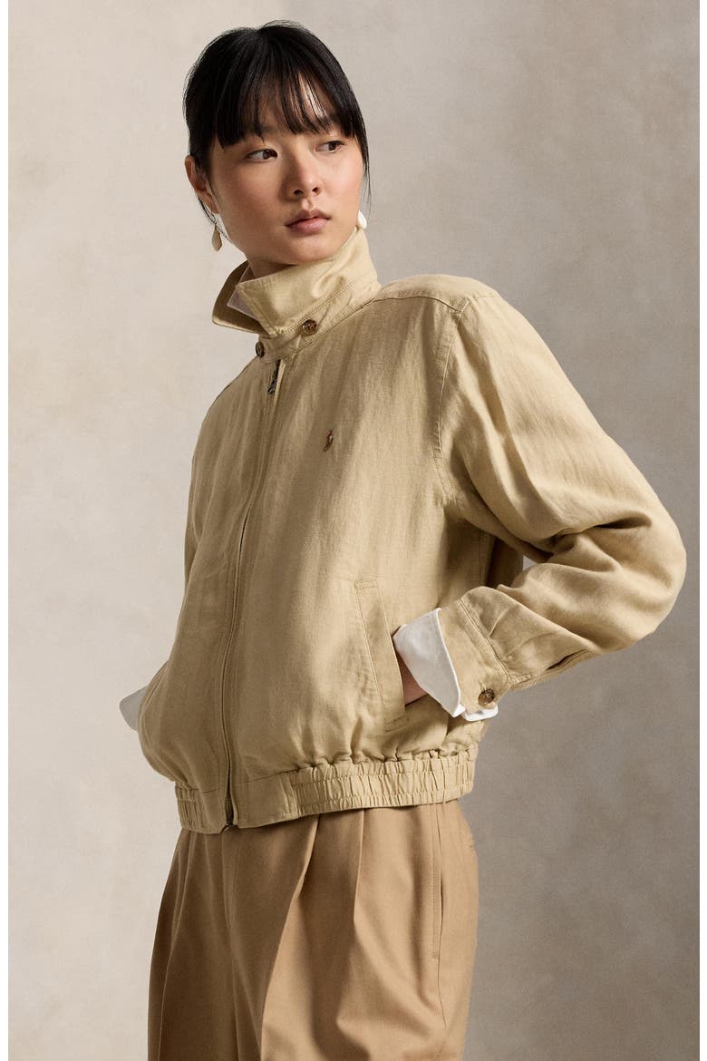 Polo Ralph Lauren Linen Jacket (Women) | Nordstrom
