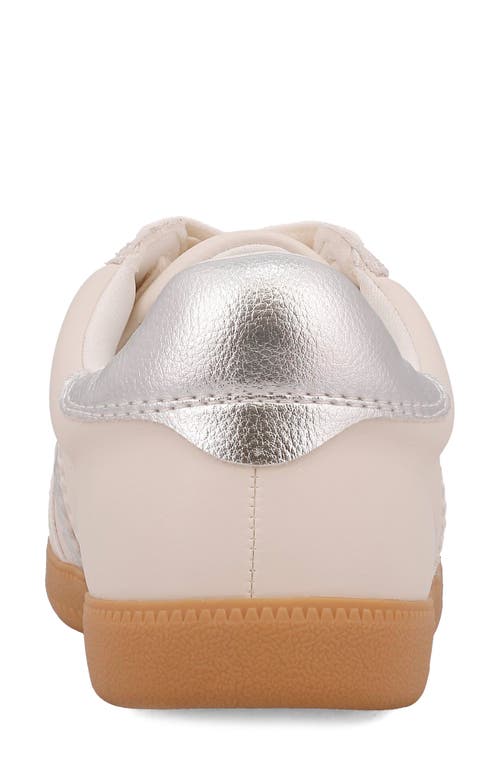 Mia Baker Sneaker In Ice/washed White