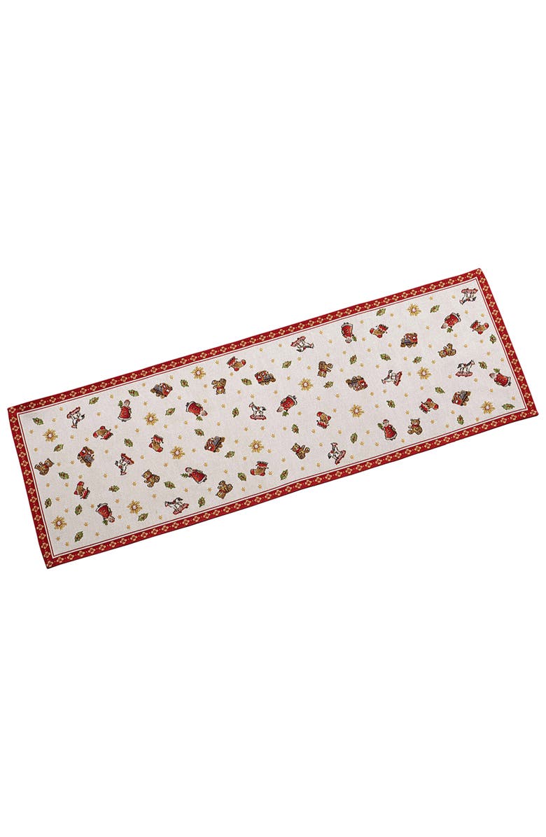 Villeroy & Boch Toy's Delight Large Embroidered Runner, Main, color, Multi
