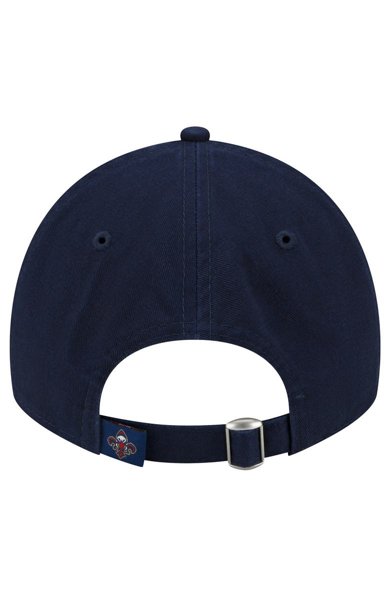 New Era Men's New Era Navy New Orleans Pelicans Team 2.0 9TWENTY Adjustable Hat, Alternate, color, 
