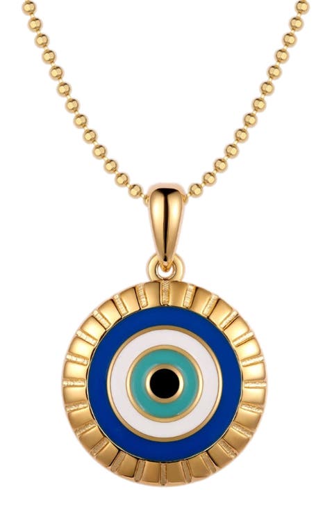 Evil Eye - I Am Supported And Protected necklace