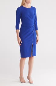 Calvin Klein Zip Sheath Dress