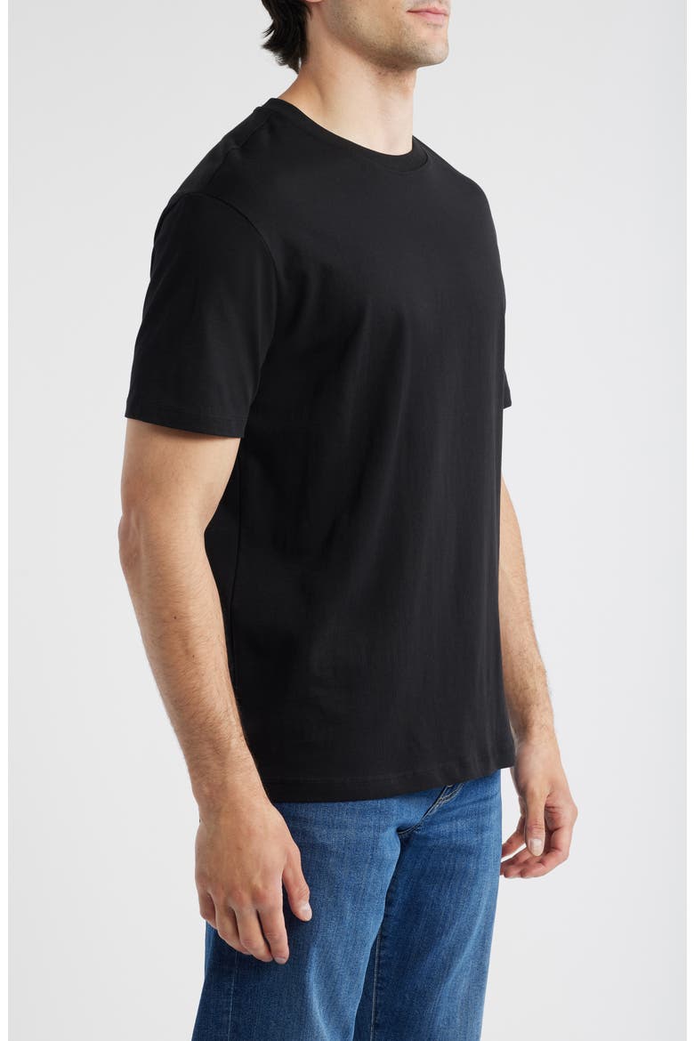 Cotton T-Shirt, Alternate, color, BLACK