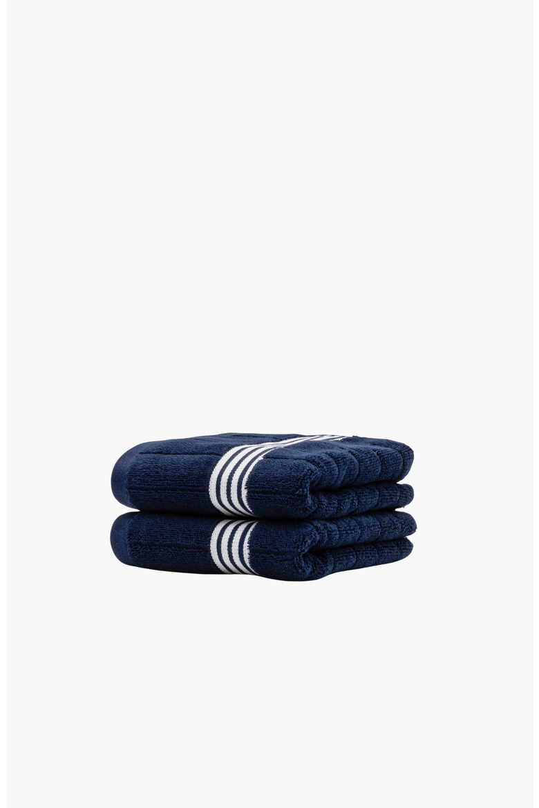 Nautilus 2-Piece Hand Towel Set, Alternate, color, Navy / White