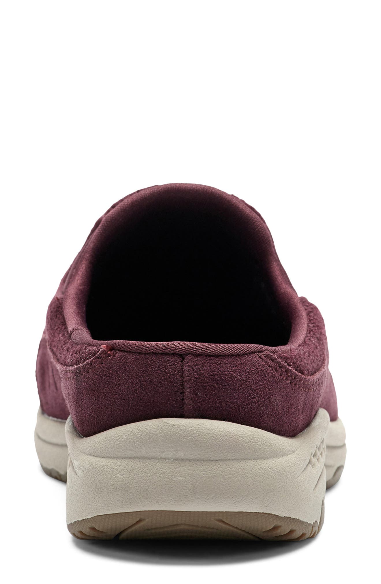 Easy Spirit Traveltime Clog Sneaker, Alternate, color, Dark Red