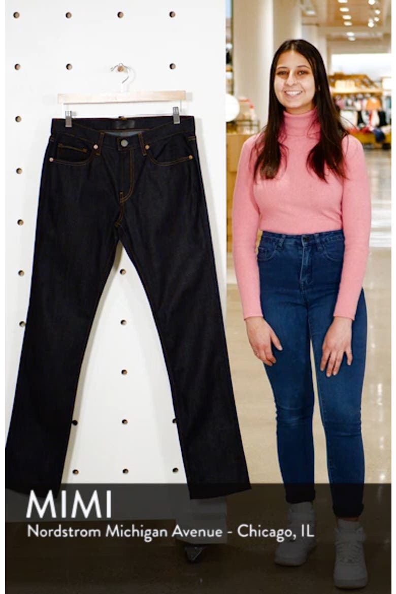 Kane Slim Straight Leg Jeans video