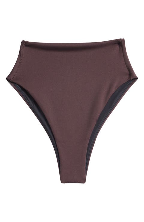 Hi Hi High Cut Cheeky Bikini Bottoms