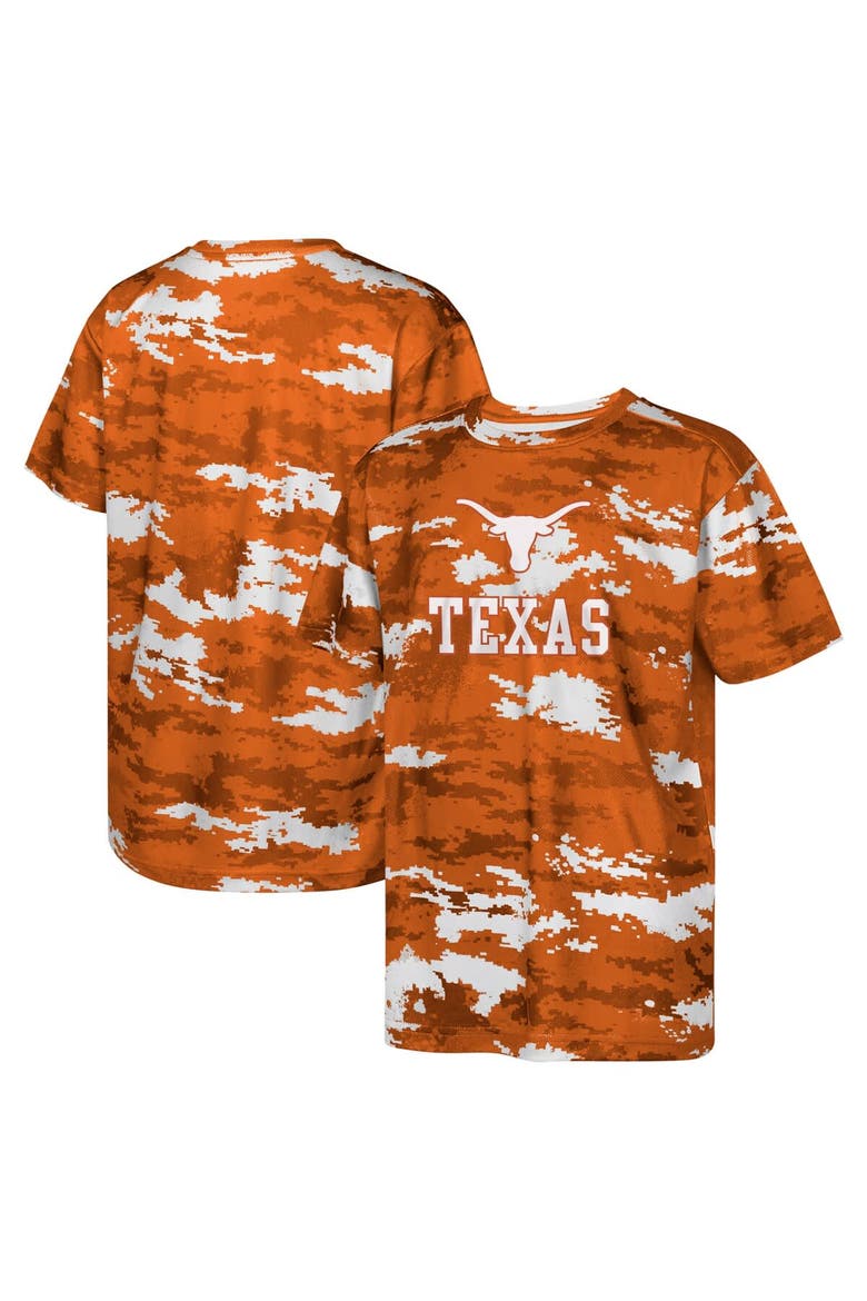 Preschool Texas Orange Texas Longhorns Scrimmage T-Shirt, Main, color, Burnt Orange