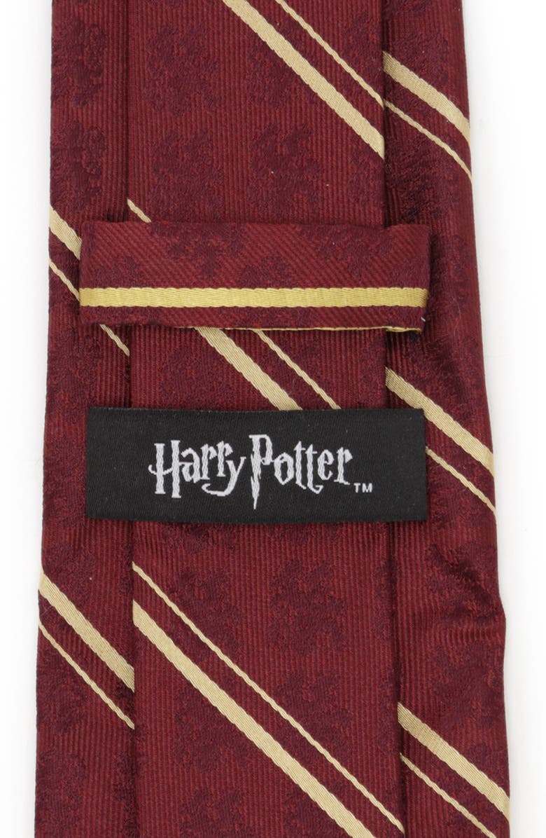 Cufflinks, Inc. Harry Potter Gryffindor Stripe Silk Tie, Alternate, color, Maroon
