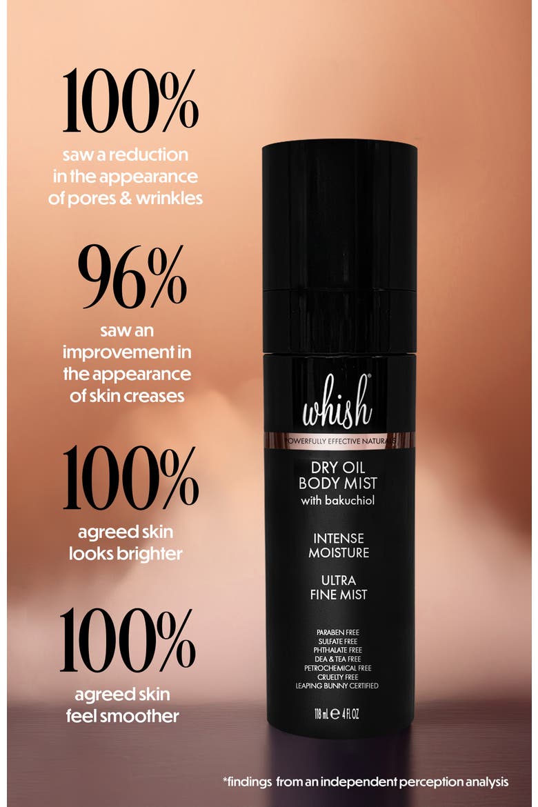 Dry Oil Body Mist with Bakuchiol, Alternate, color, NO COLOR