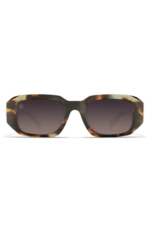 Onyx 51mm Polarized Square Sunglasses