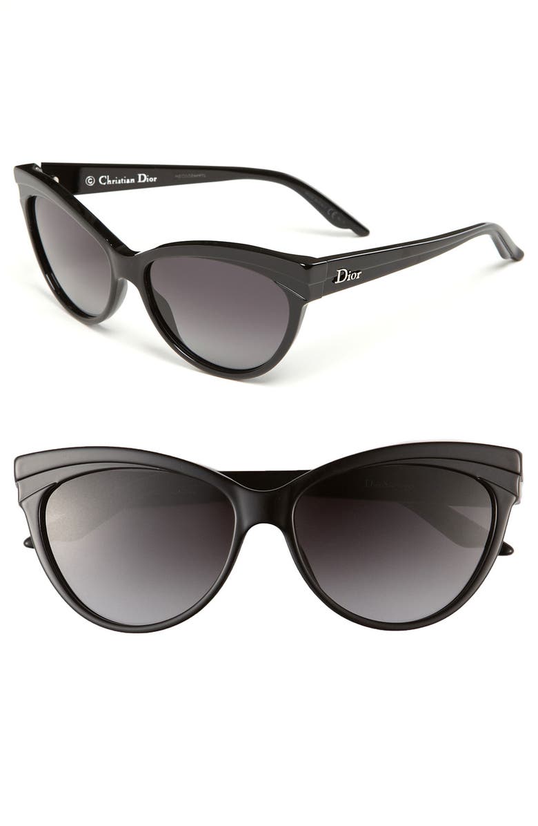 DIOR 'Sauvage' 56mm Retro Sunglasses, Main, color, 