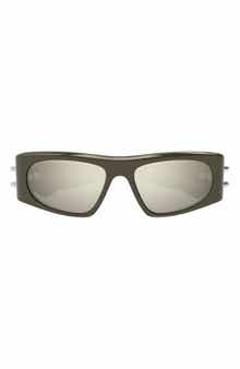 McQueen 53mm Rectangular Sunglasses