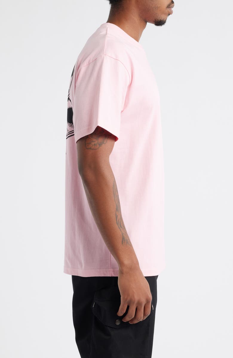 Billionaire Boys Club Moves Graphic T-Shirt, Alternate, color, Candy Pink