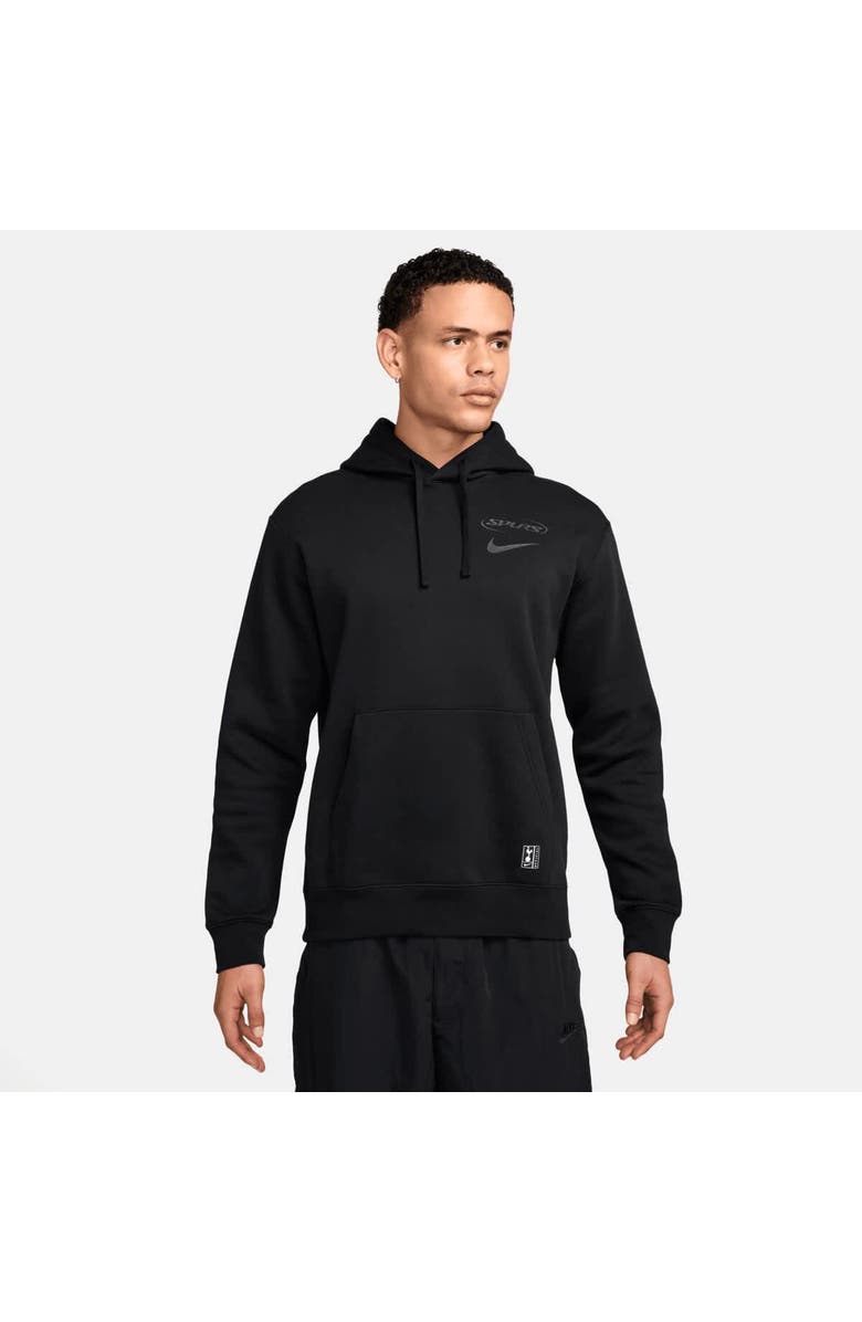 Nike Men's Nike  Black Tottenham Hotspur Club Pullover Hoodie, Main, color, Black