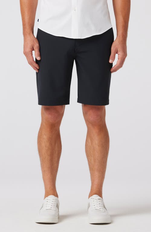 Mizzen+Main Helmsman Performance Golf Shorts in Black Solid at Nordstrom, Size 33