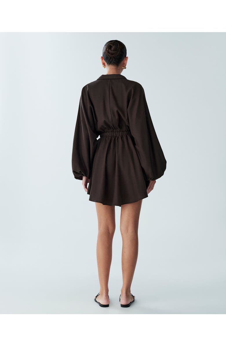 ST MRLO Shauna Mini Dress, Alternate, color, Chocolate