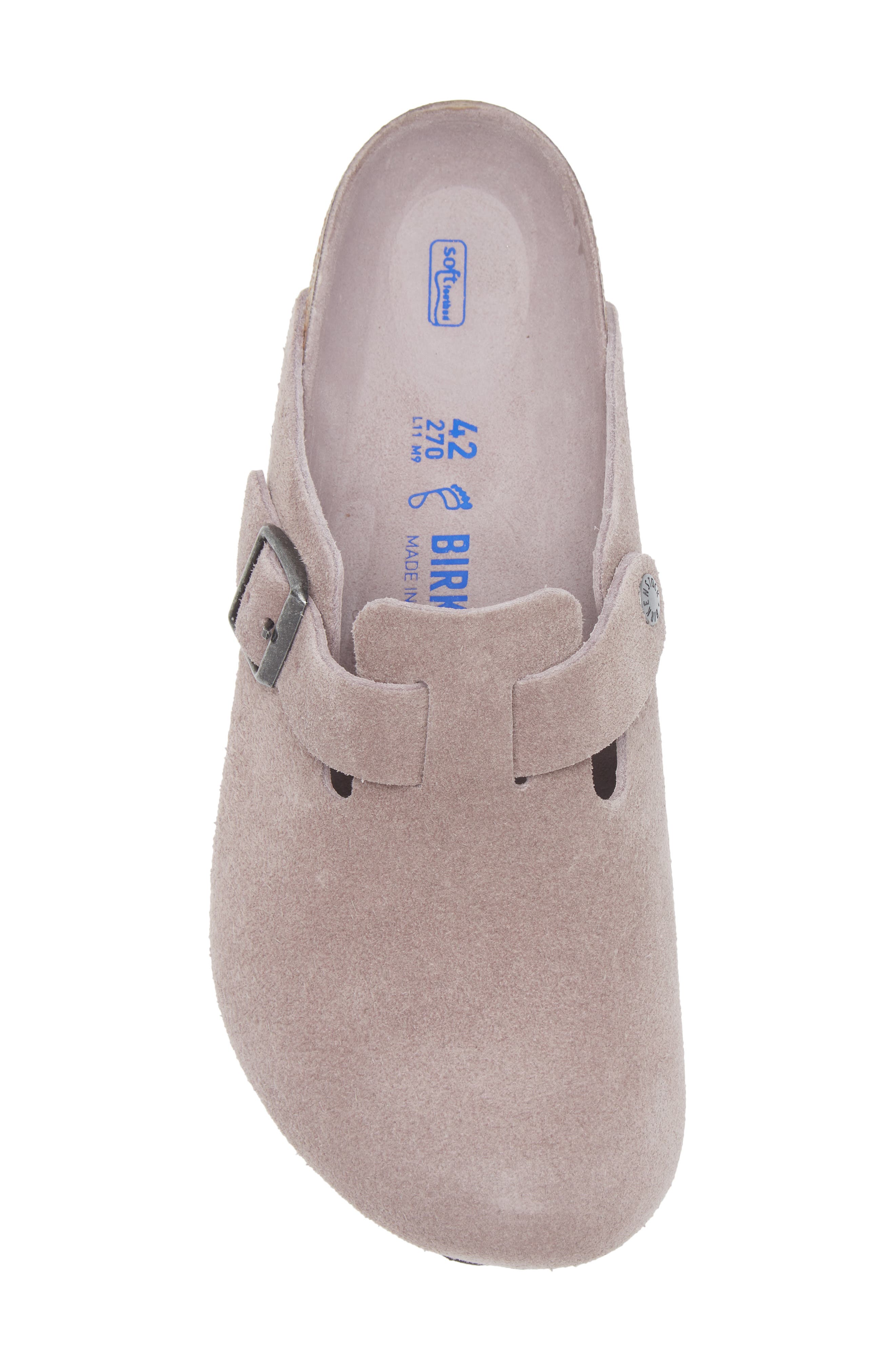 Boston Soft Footbed Clog, Alternate, color, FADED PURPLE