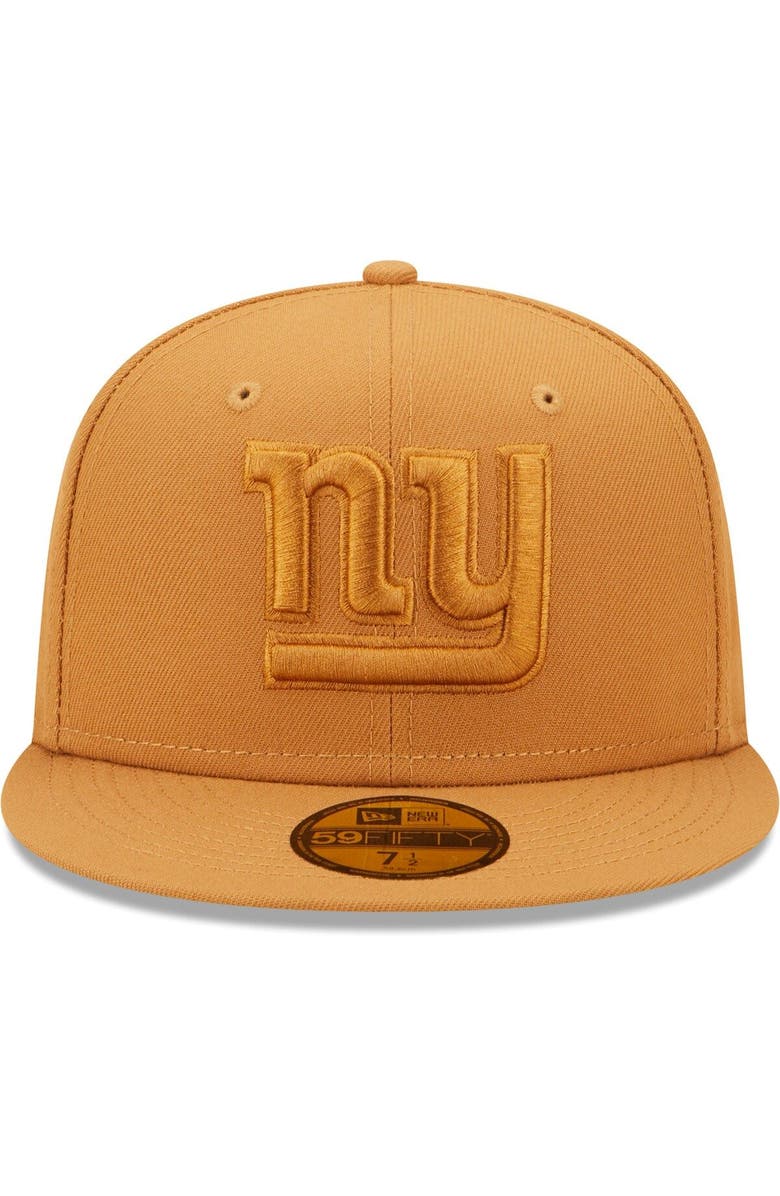 New Era Men's New Era Brown New York Giants Team Color Pack 59FIFTY Fitted Hat, Alternate, color, 