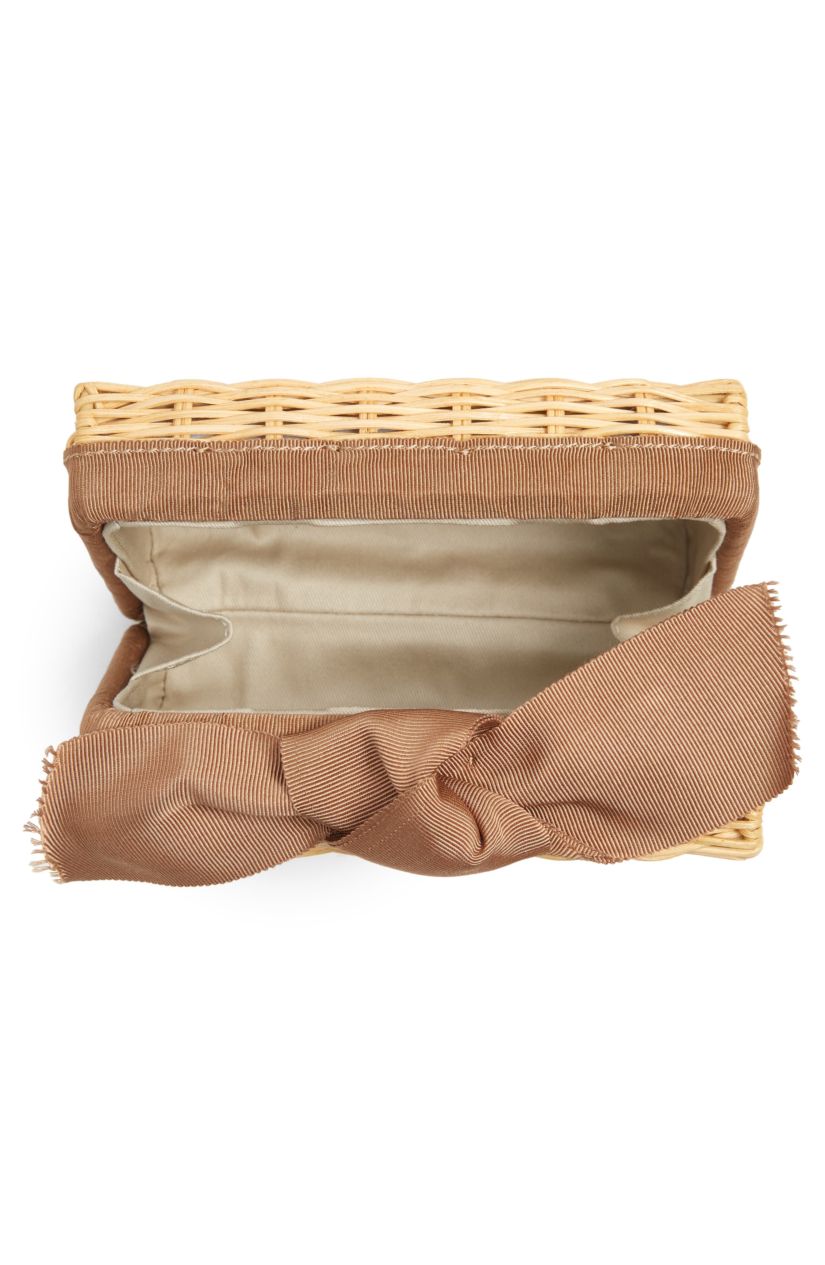 Pamela Munson The Pearl Raffia Clutch, Alternate, color, 