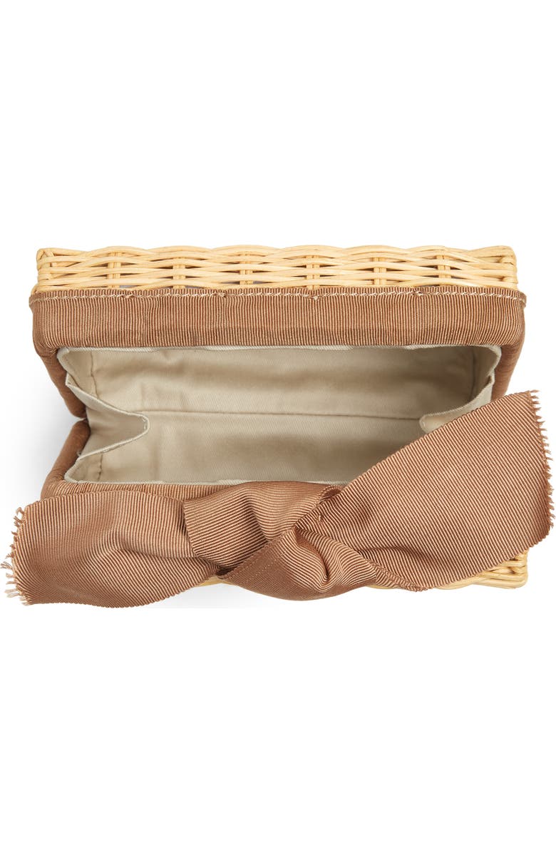 Pamela Munson The Pearl Raffia Clutch, Alternate, color,