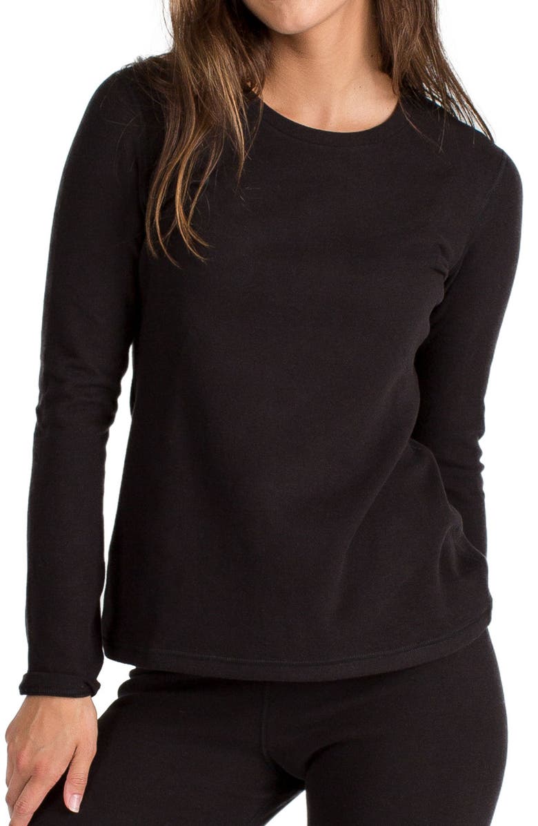 Watson's Women's Xt Heat Long Sleeve Thermal Crew, Main, color, Black
