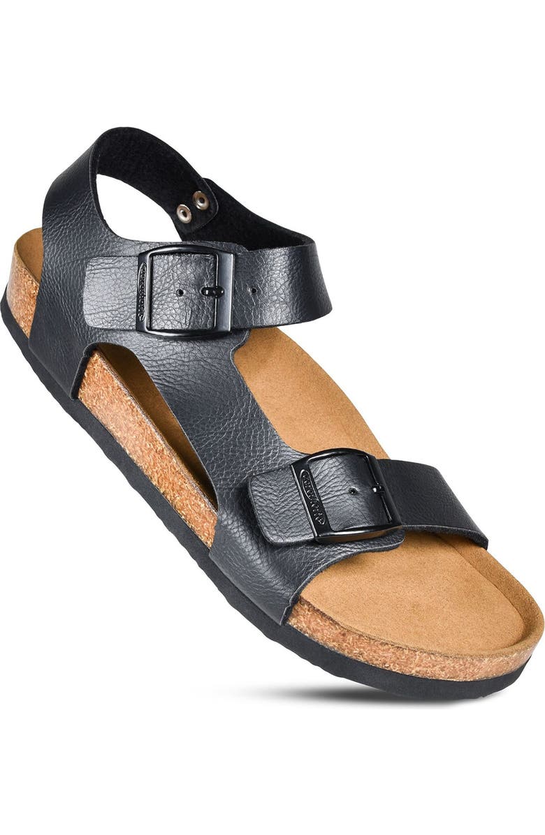 AEROTHOTIC Amulet Sandal, Main, color, Black