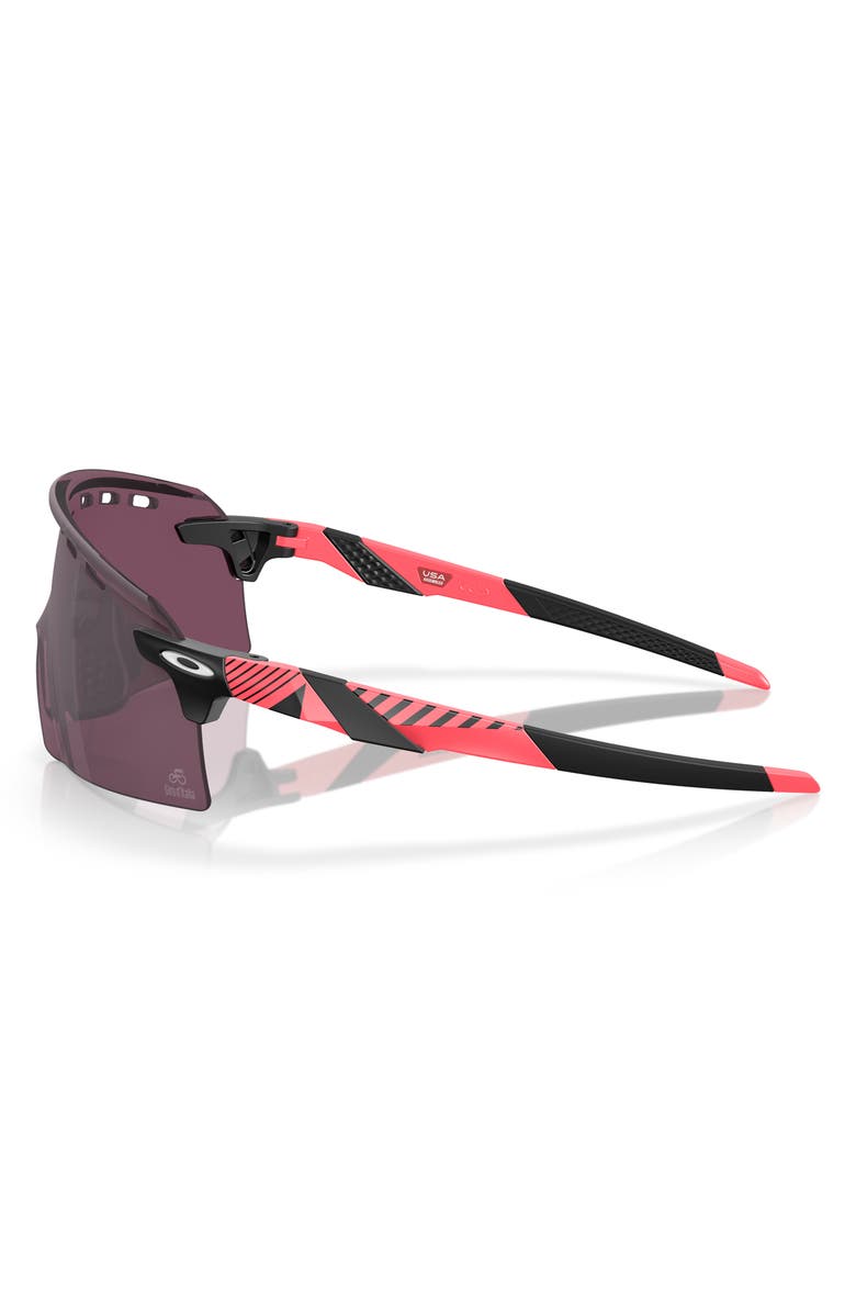 Oakley Encoder 39mm Polarized Rectangle Sunglasses, Alternate, color, Pink