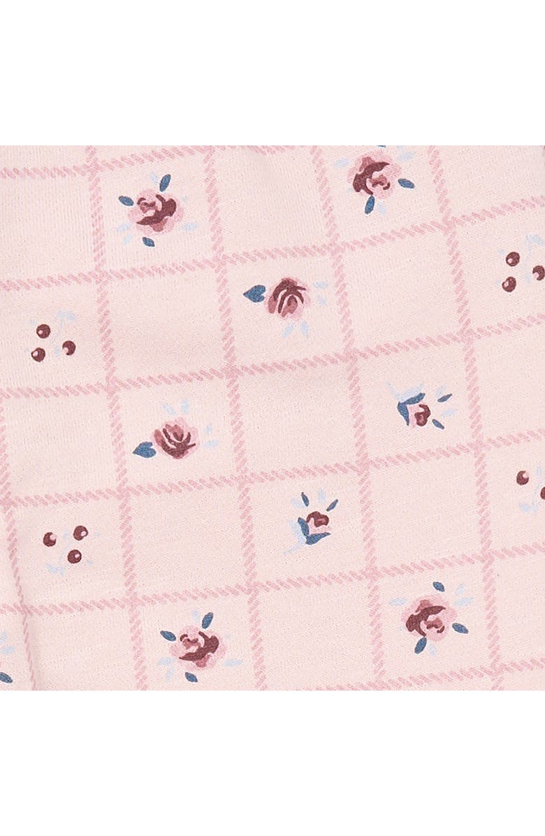 Modern Moments<sup>™</sup> by Gerber Drop Shoulder Sweatshirt and Sweatpant Set, Alternate, color, Pink Happy Place