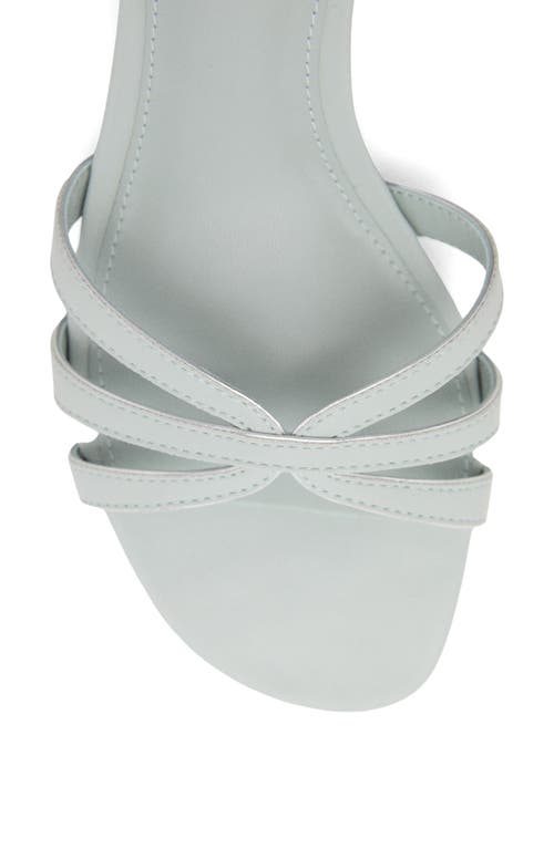Mango Strappy Sandal In Blue