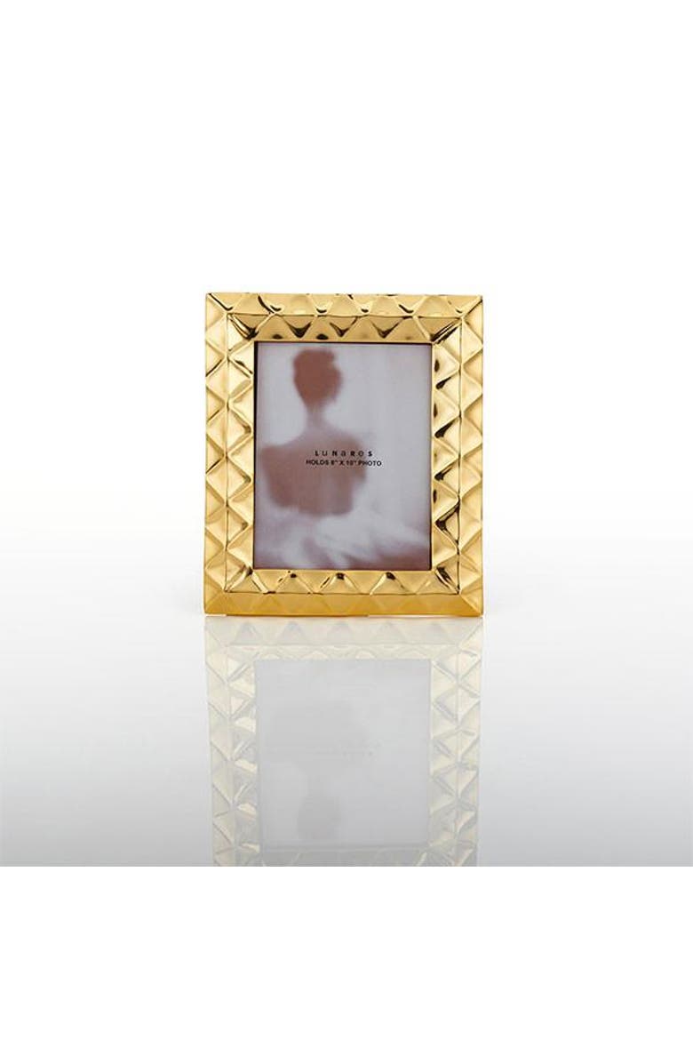 Geo Frame, Alternate, color, 4x6 - Gold