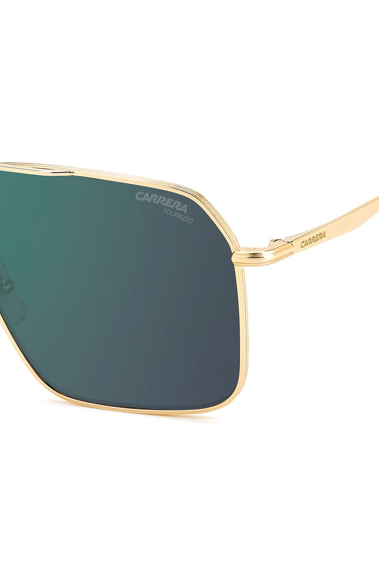 Carrera Eyewear 59mm Navigator Sunglasses, Alternate, color, Gold