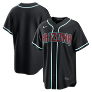 Nike Men's Nike  Arizona Diamondbacks Fashion Replica Black Out Jersey