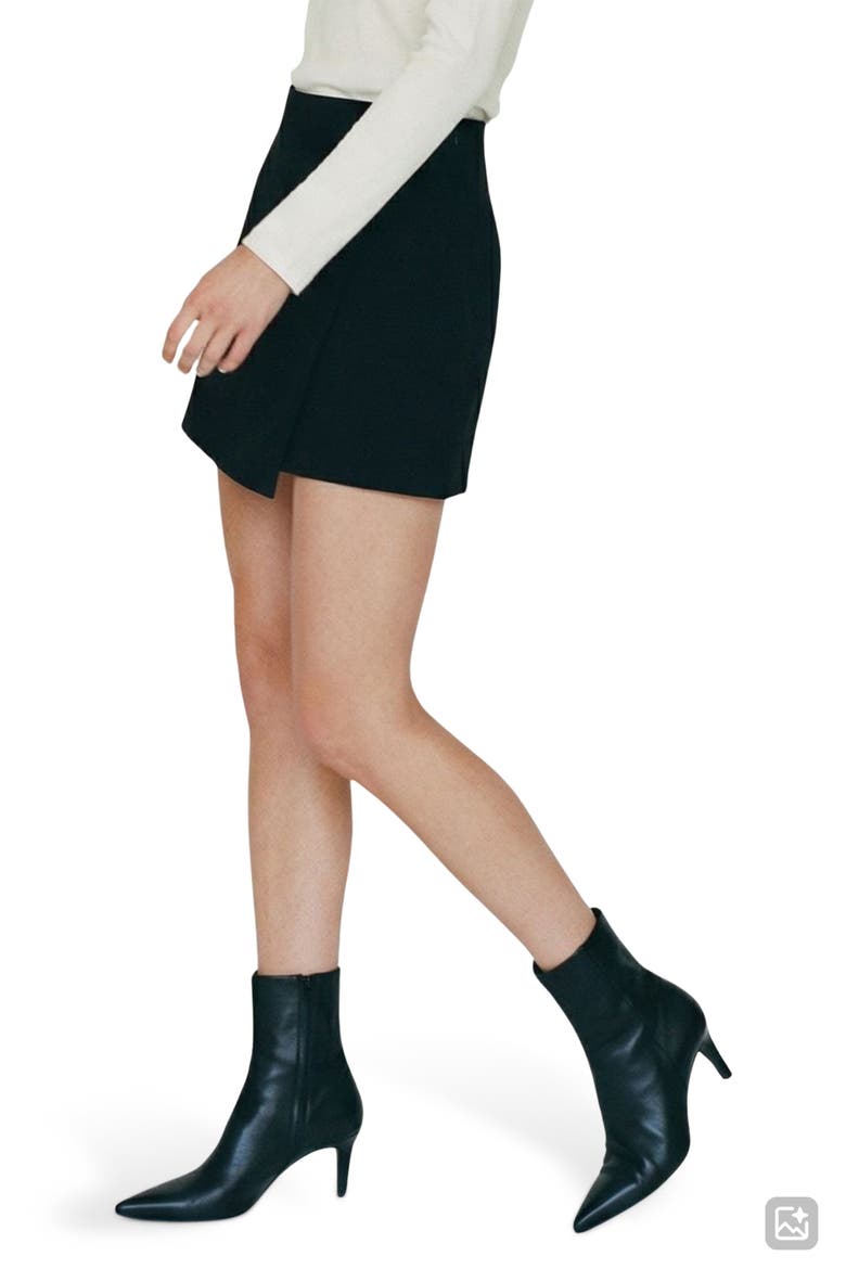 Melina Skort, Alternate, color, BLACK