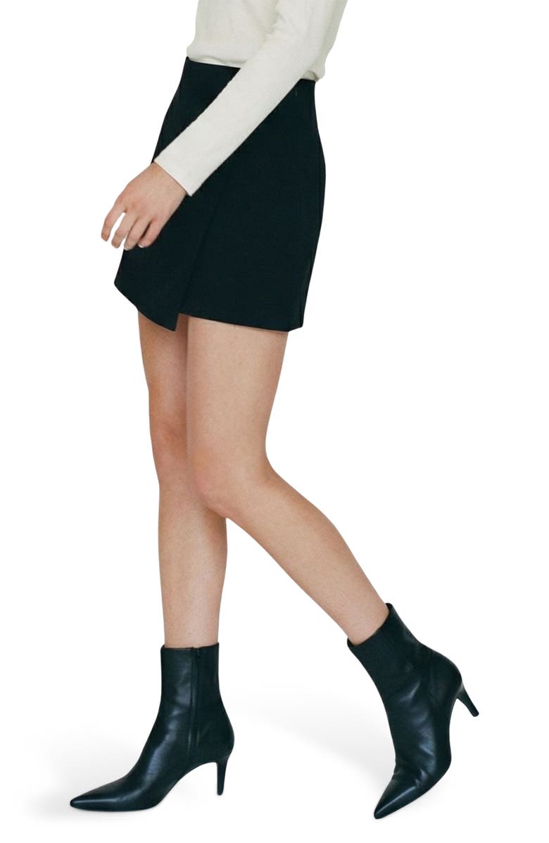 VERO MODA Melina Skort, Alternate, color, Black