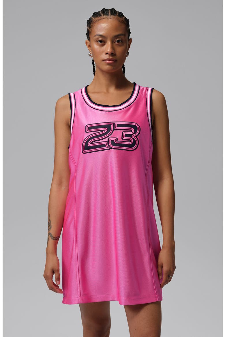 Flight 23 Graphic Jersey Dress, Alternate, color, 684 PKSCLE