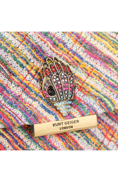 Kurt Geiger London Kensington Convertible Shoulder Bag In Pink Multi