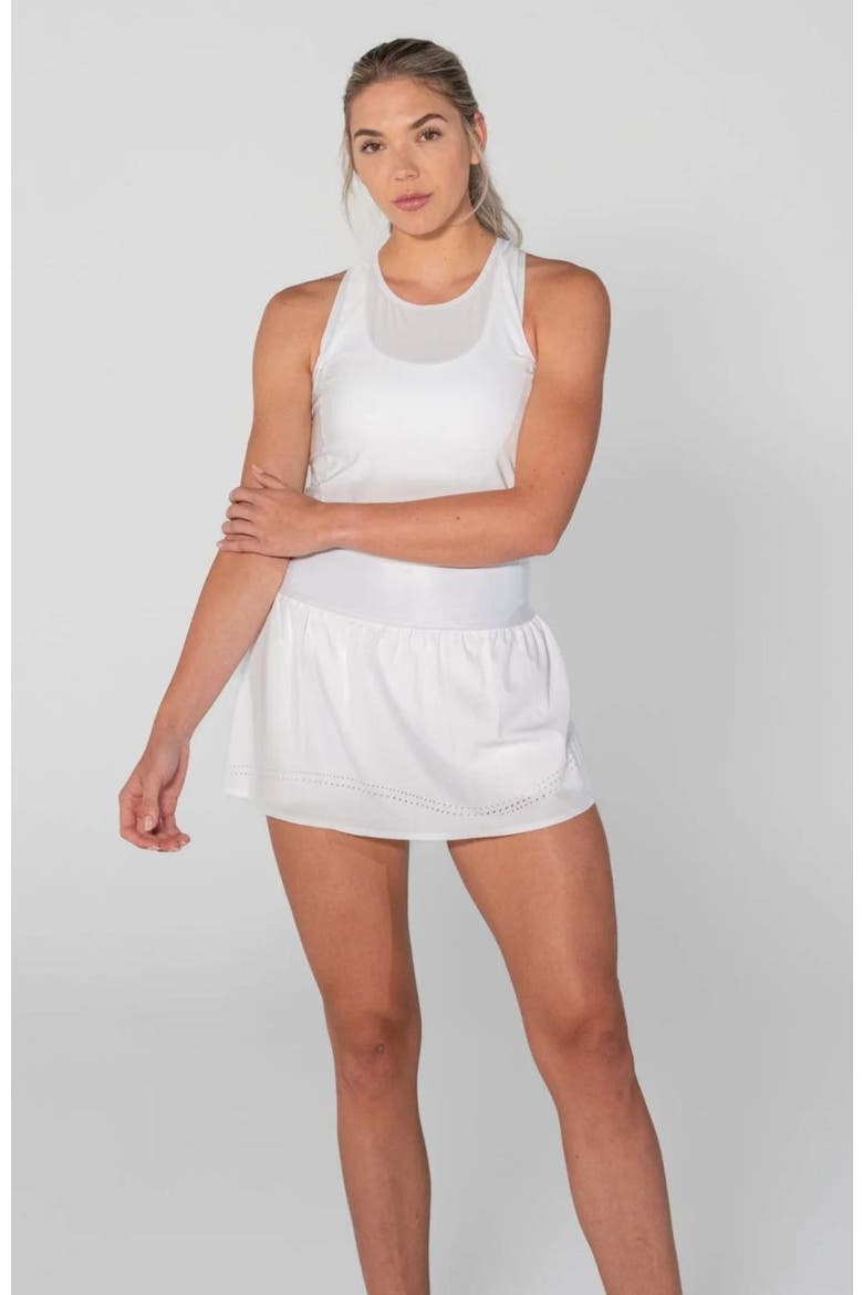 Bounce-It Pickleball Tank, Alternate, color, Club White