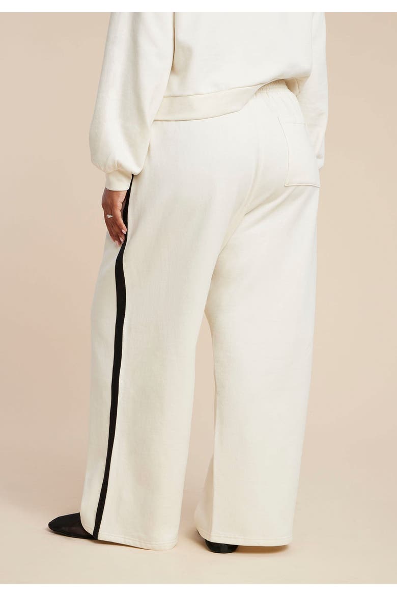 Stripe Detail Sweatpant, Alternate, color, JET STREAM