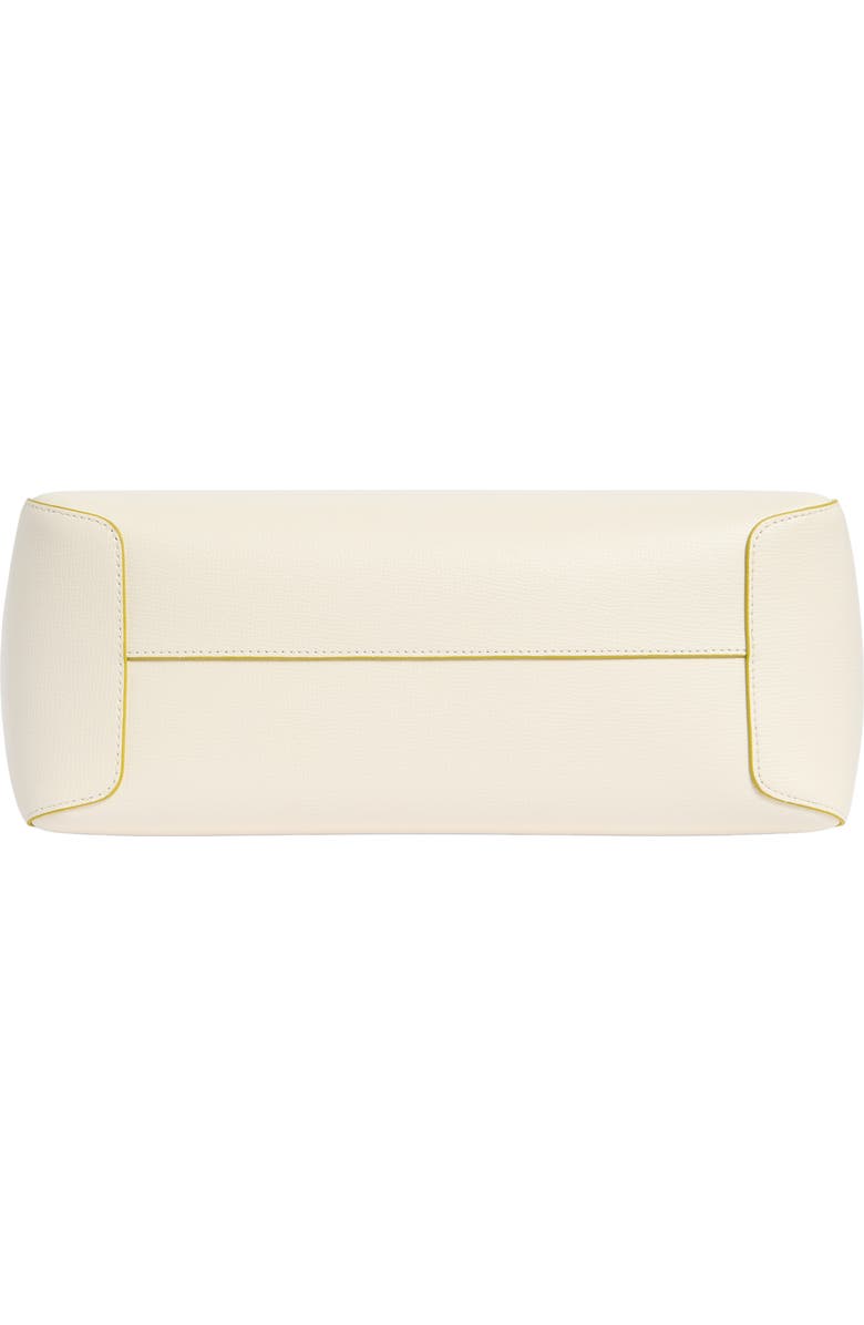 Kate Spade New York poppy refined grained leather tote bag, Alternate, color, Meringue