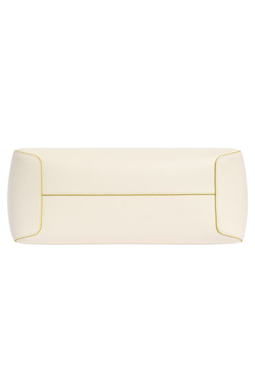 Kate Spade New York Poppy Refined Grained Leather Tote Bag In White