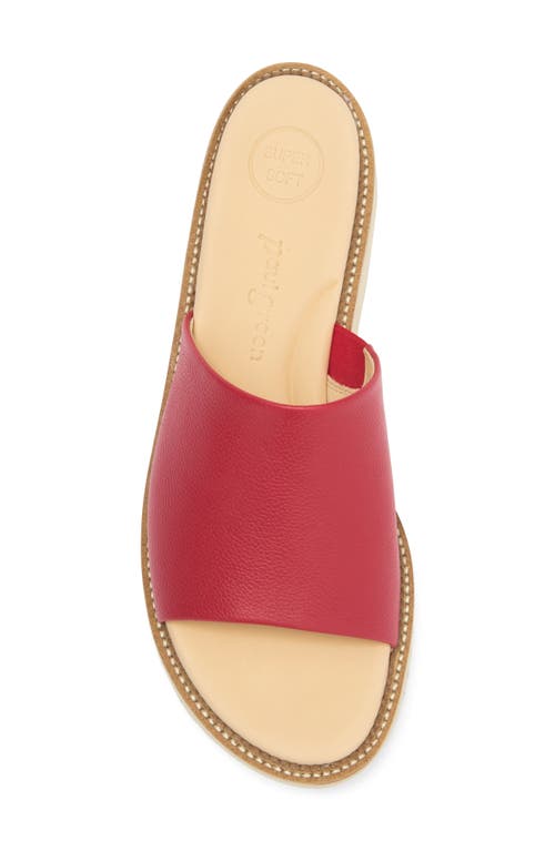 Paul Green May Slide Sandal In Red