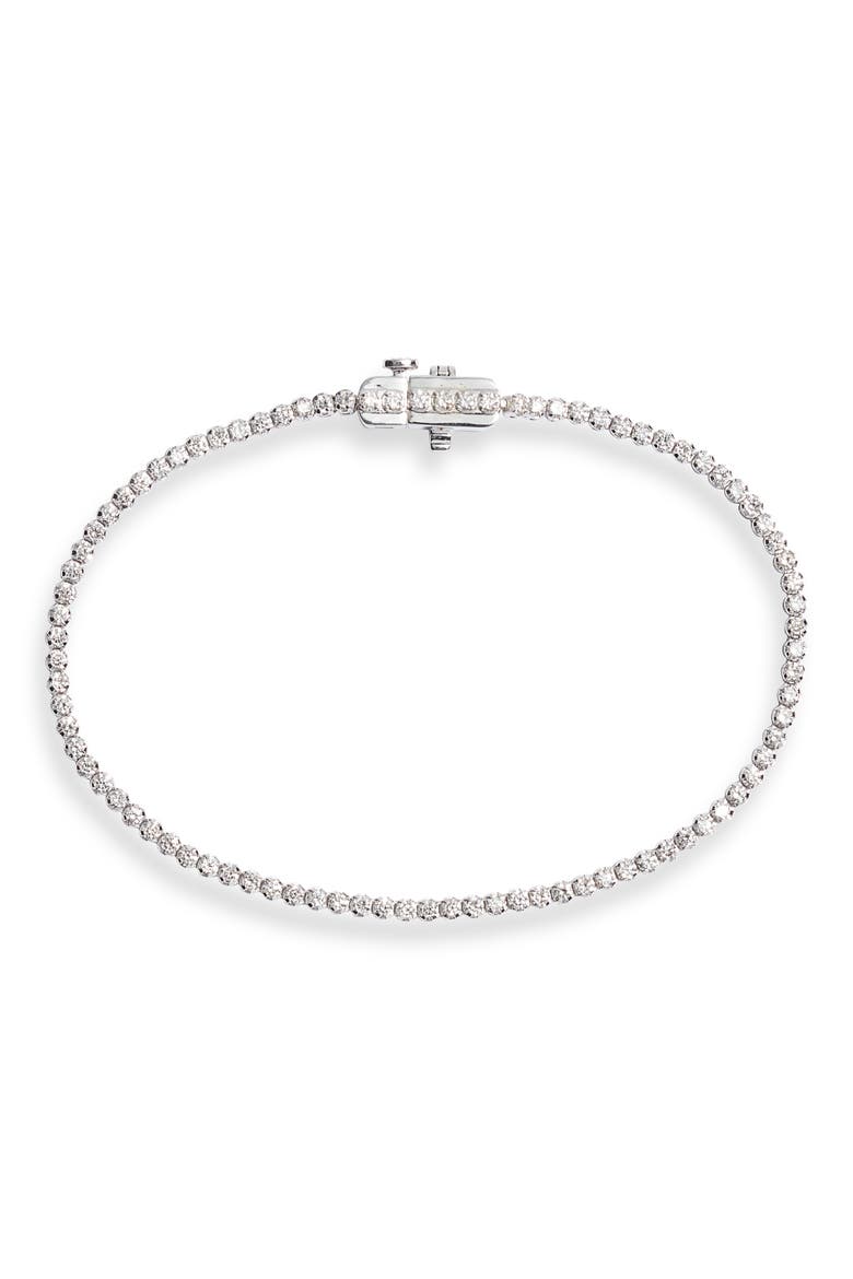 Audrey Diamond Tennis Bracelet (Nordstrom Exclusive), Main, color, DIAMOND/ WHITE GOLD