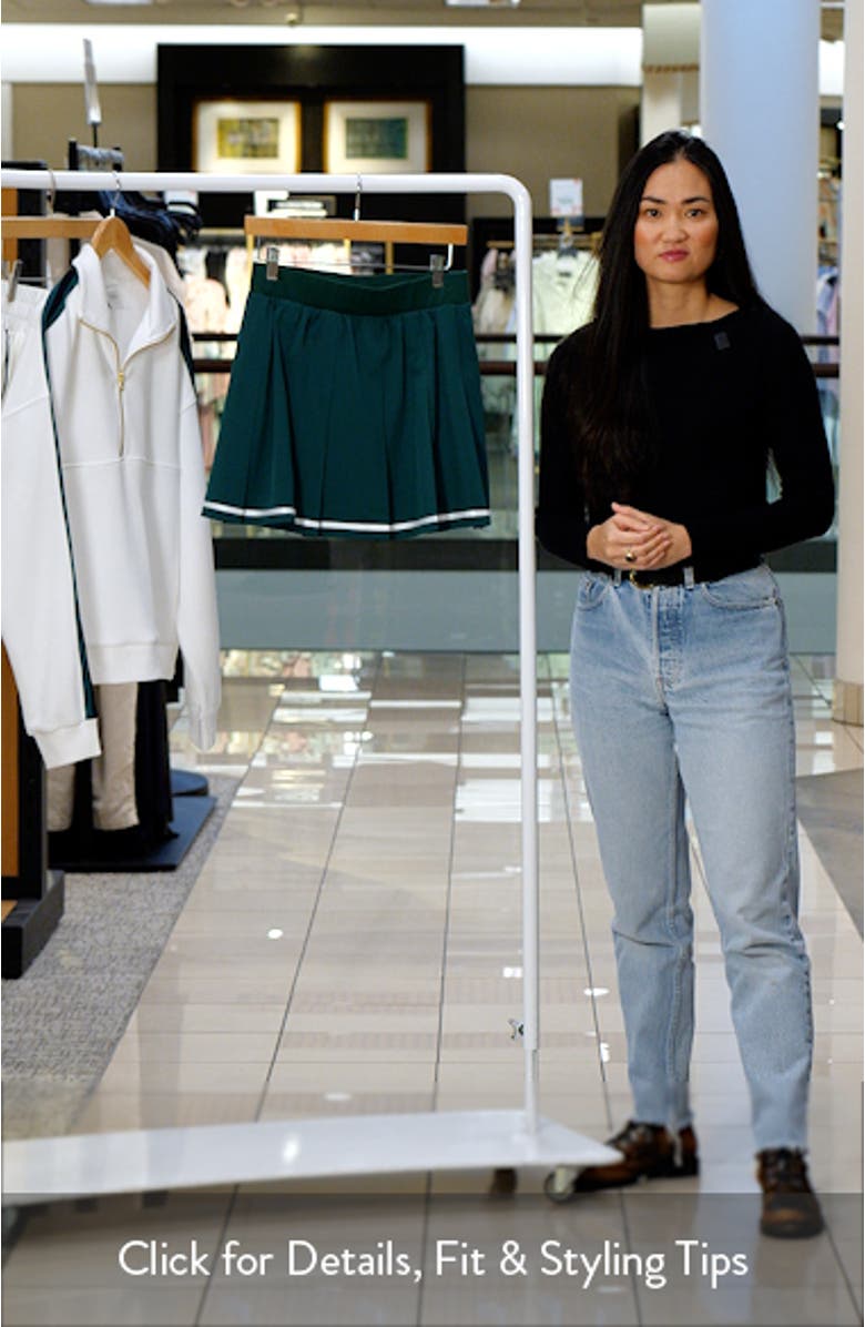 Clarendon 20 High Waist Tennis Skort, sales video thumbnail