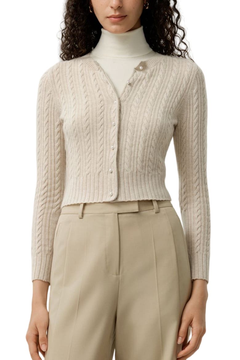 The Hawthorn Cardigan, Main, color, Oat