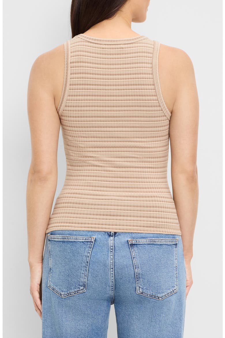 Carolie Ribbed Tank, Alternate, color, MACADAMIA