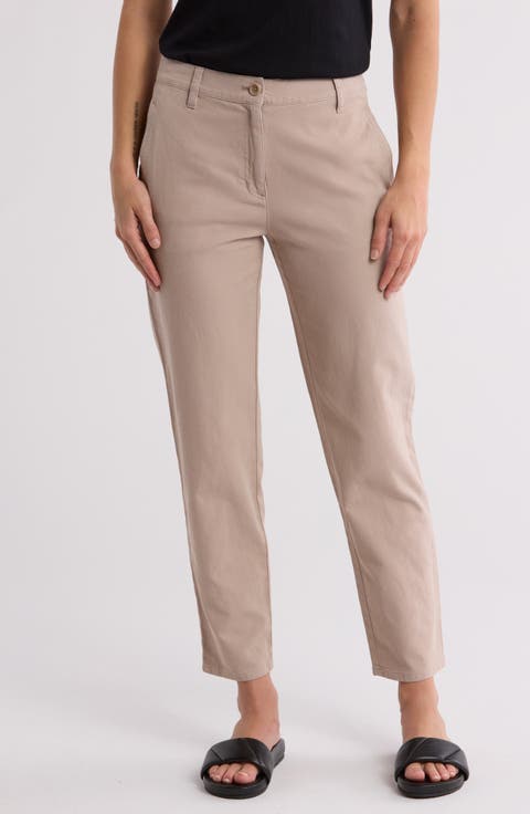 High Waist Tapered Pants
