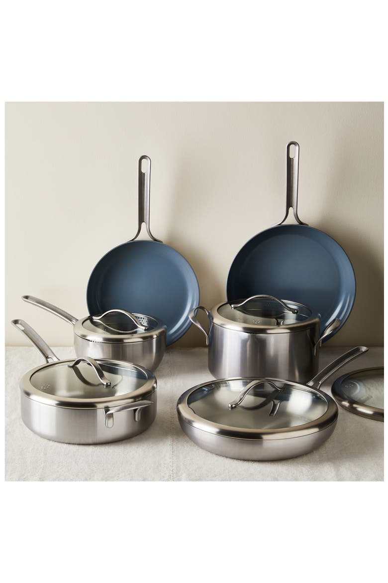Essential Cookware 11-Piece Set, Alternate, color, METAL