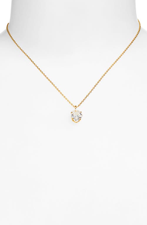 Kate Spade New York Treasure Trove Mini Pendant Necklace In Gold